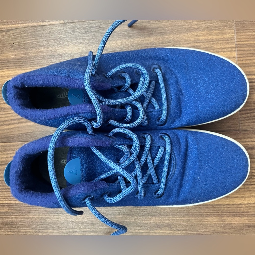 Men’s allbirds Merino Blue Sneakers - Picture 7 of 8